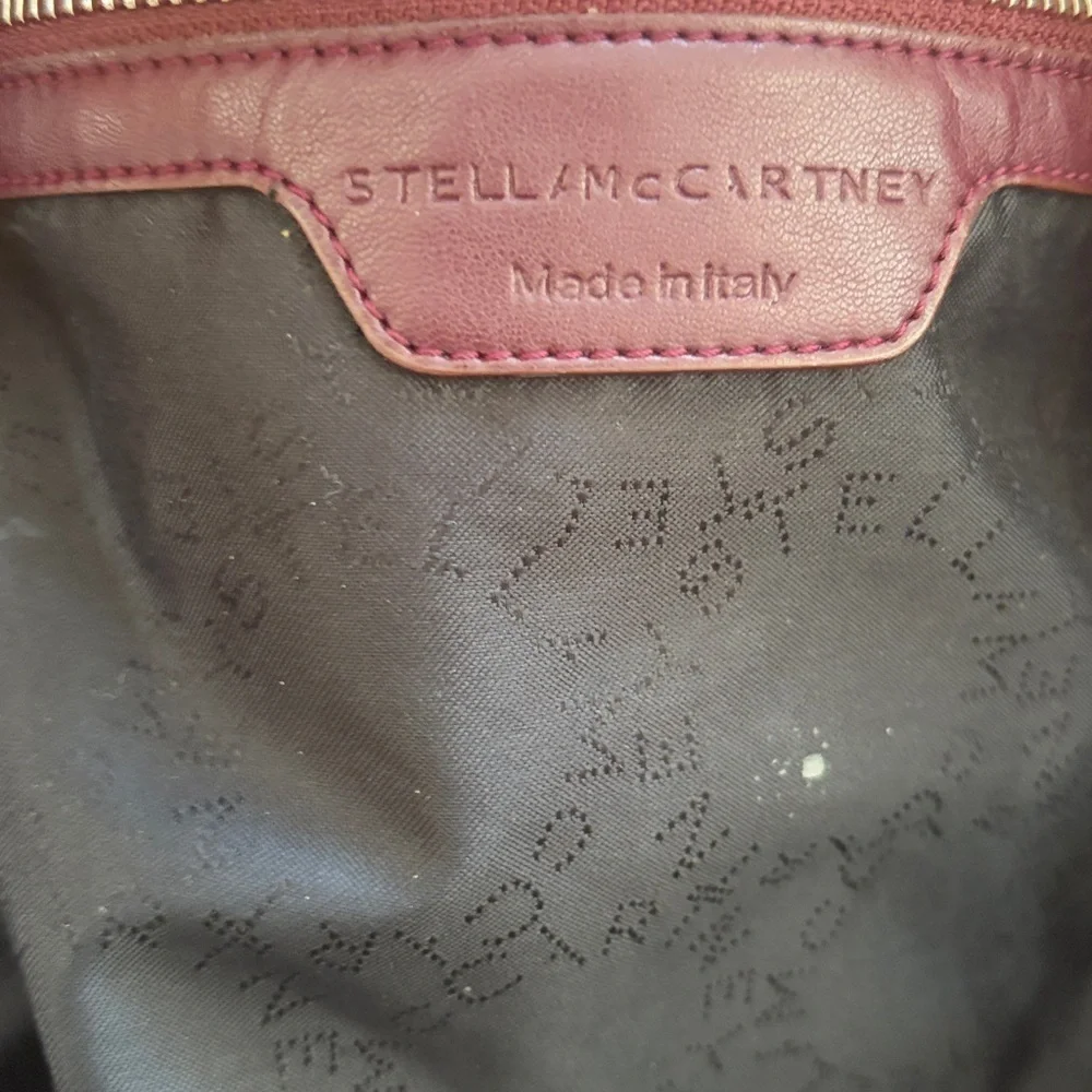 Stella McCartney Backpack Bag Bordeaux Nylon